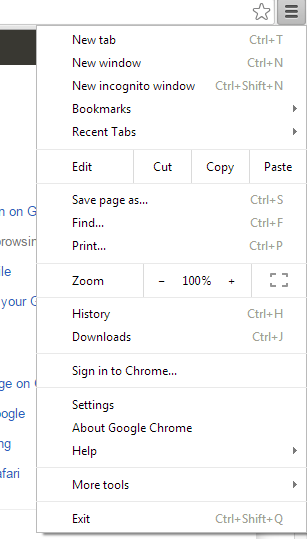 how to clear web history chrome browser